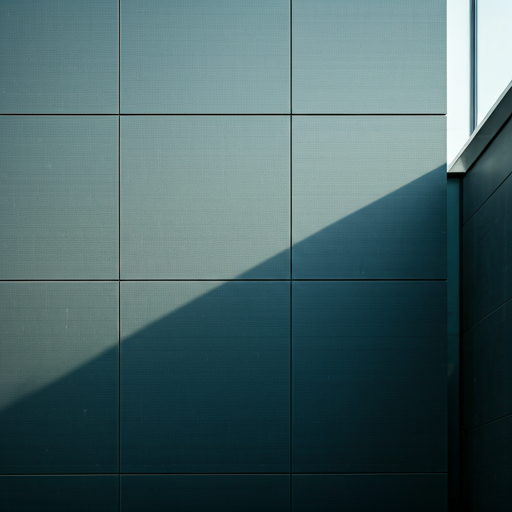 Modern office building architectural details